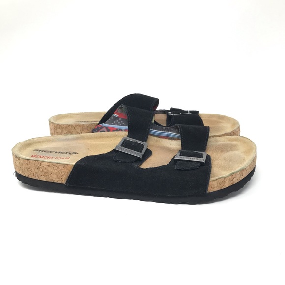 skechers 2 strap sandals